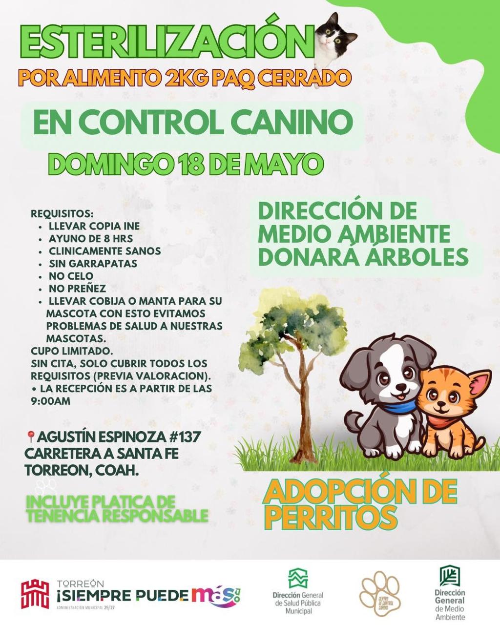 Invitan a la ciudadanía a participar en la campaña del Centro de Control Canino