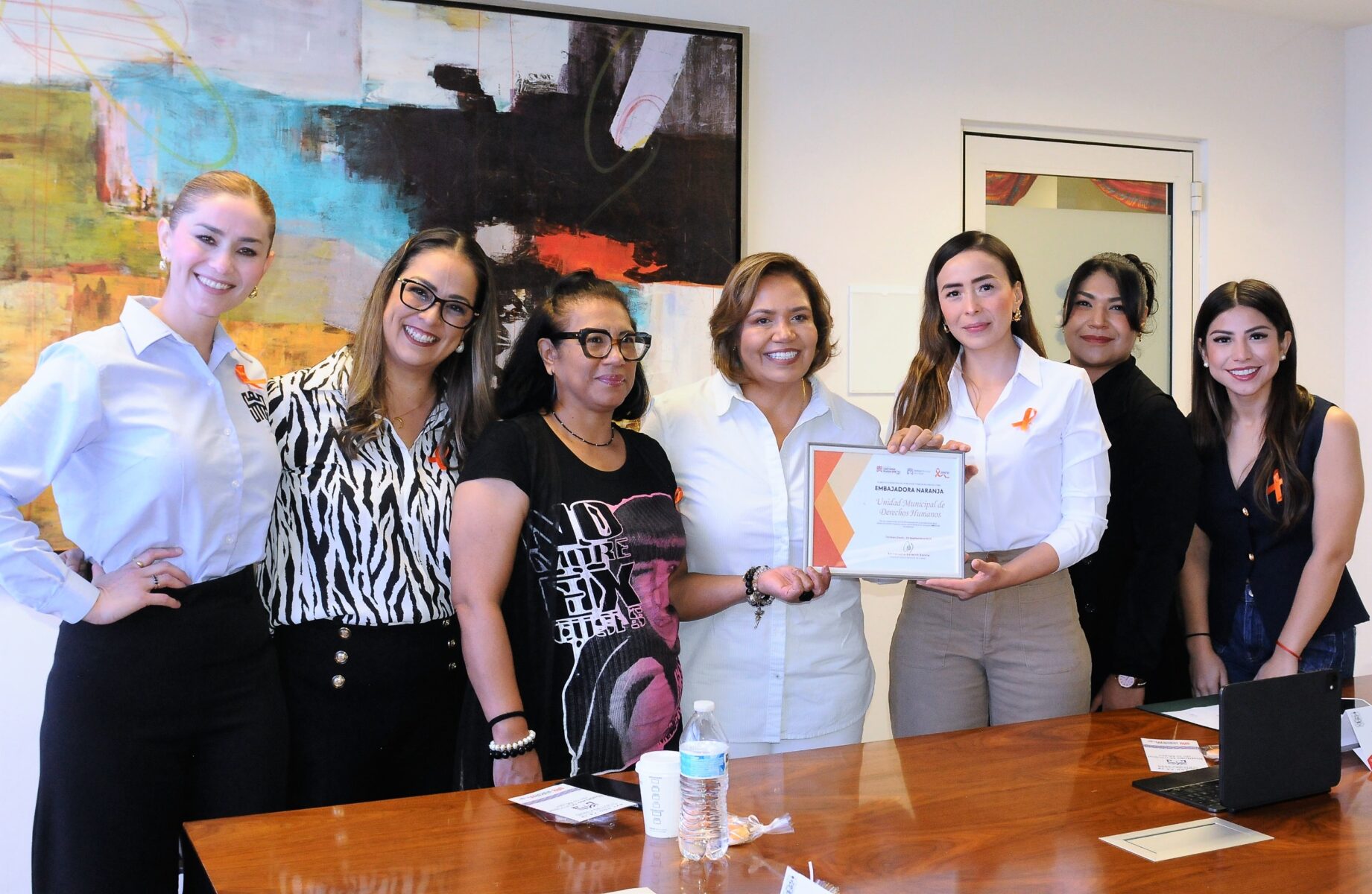 Presentan la campaña “ÚNETE” al Día Naranja