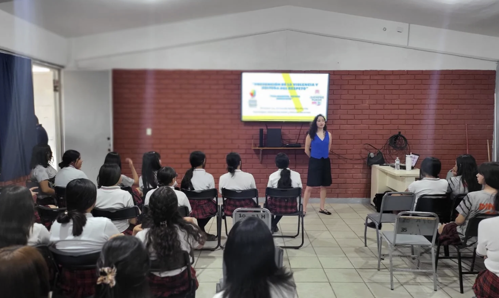 Promueven prevención de la violencia y cultura de respeto en secundarias de Torreón