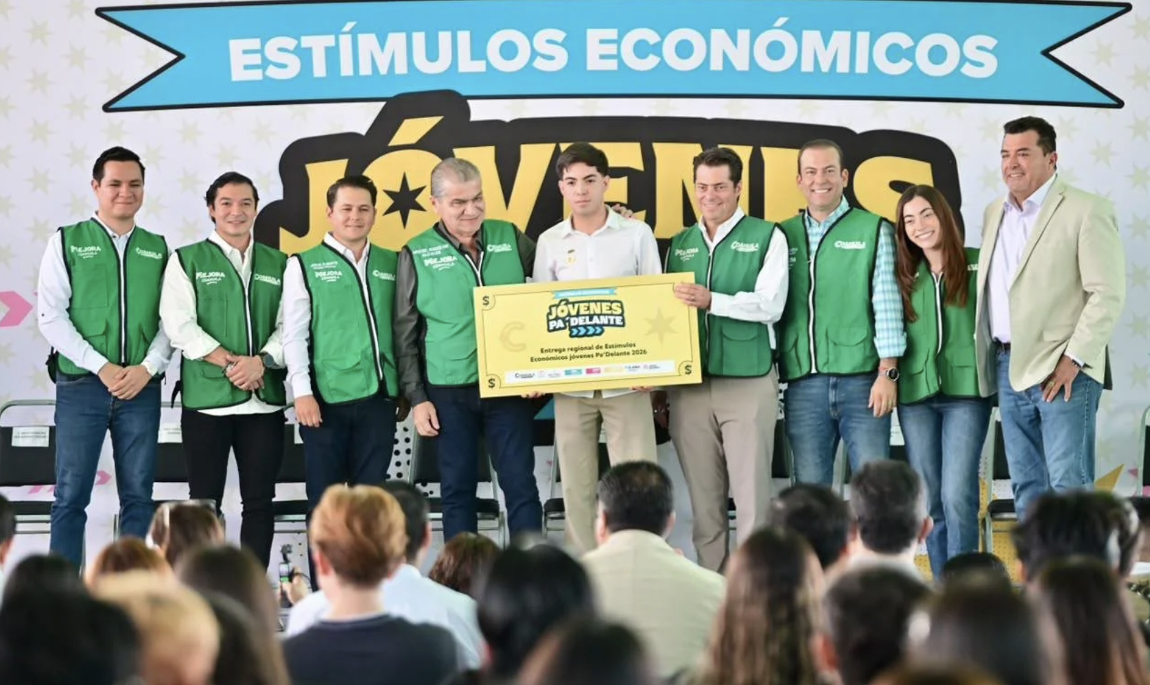 Arranca programa estatal de estímulos económicos “Jóvenes pa´ Delante 2026” beneficia a estudiantes universitarios de Torreón